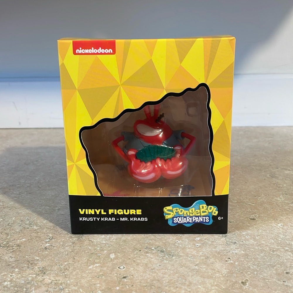 SpongeBob Krusty Mr. Krabs Vinyl Figure
